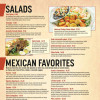 Dinner Menu Janitzio Mexican Restaurant